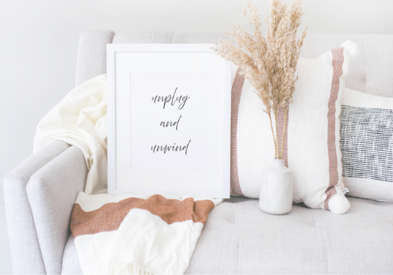 How to unplug and disconnect in 10 simple ways.