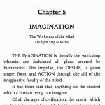 Think and Grow Rich imagination sample page