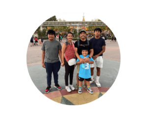 Personal photo of my family.